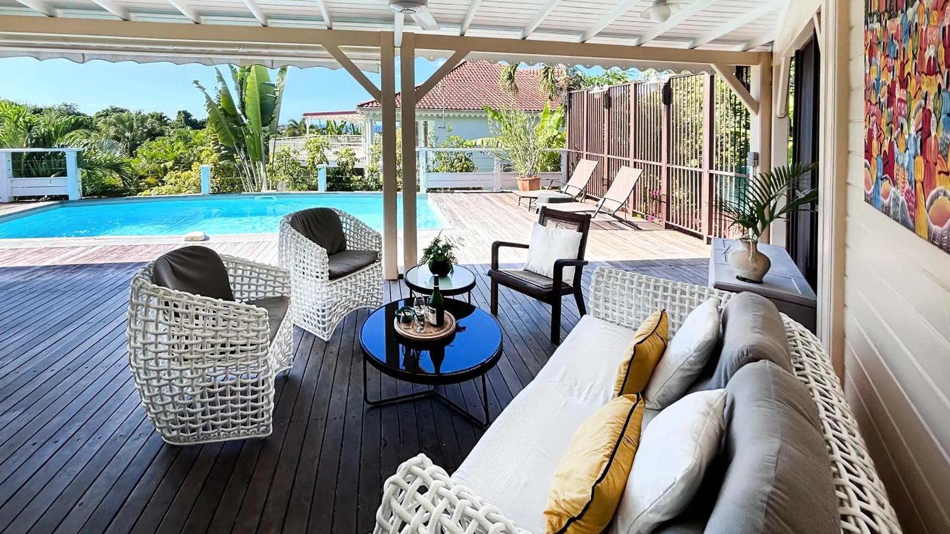 Maison Creole D'Exception - Villa Youka T4 Standing Pour Familles- Trois Ilets Les Trois-Ilets